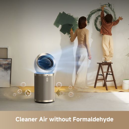 Dreame PM10 CVF24A Air Purifier - Grey - annotation - cleaner air
