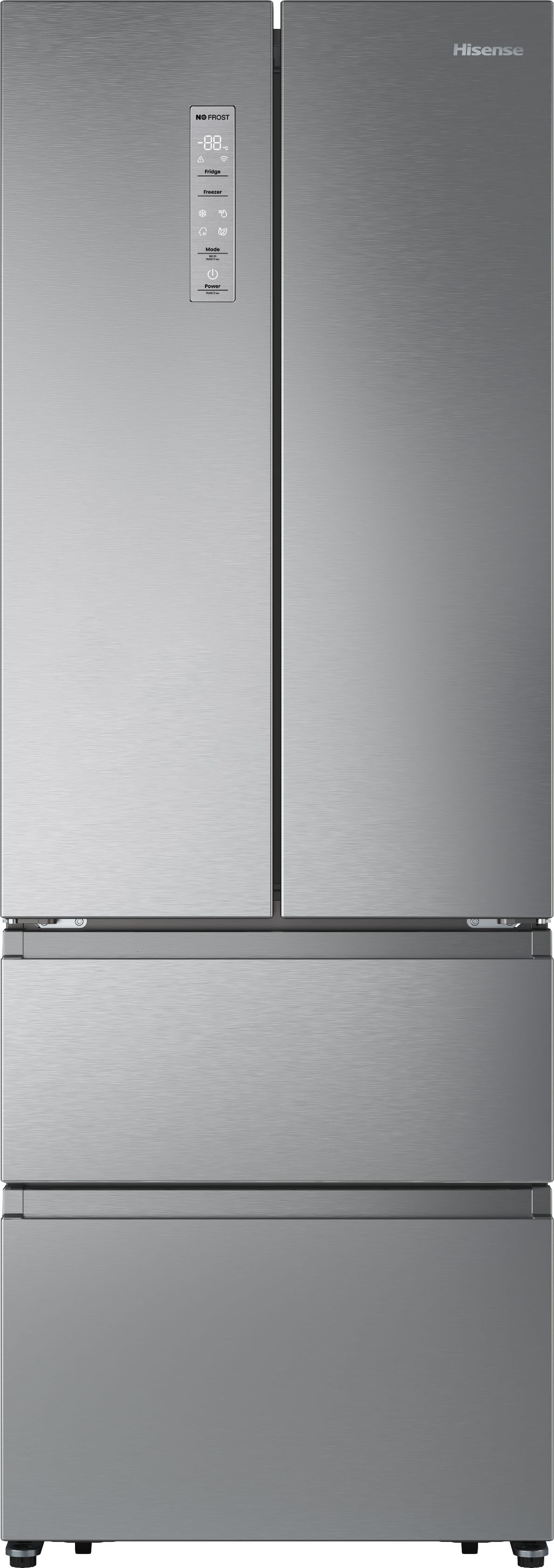 Hisense RF632N4AIE1 American Fridge Freezer - Stainless Steel - Total No Frost