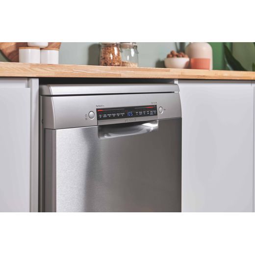 Bosch Series 6 Standard Dishwasher - Silver - Control panel