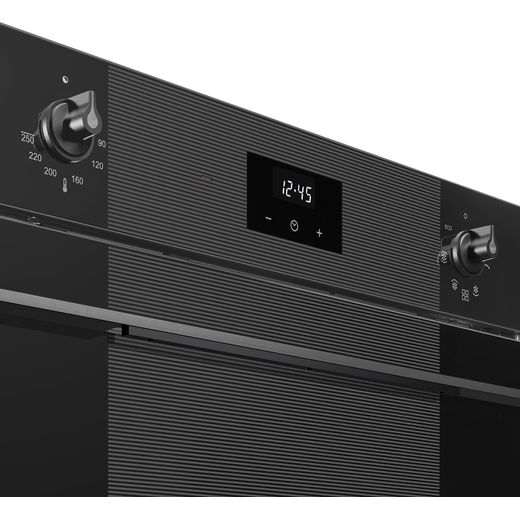 Smeg Linea Electric Single Oven - Black - Control panel