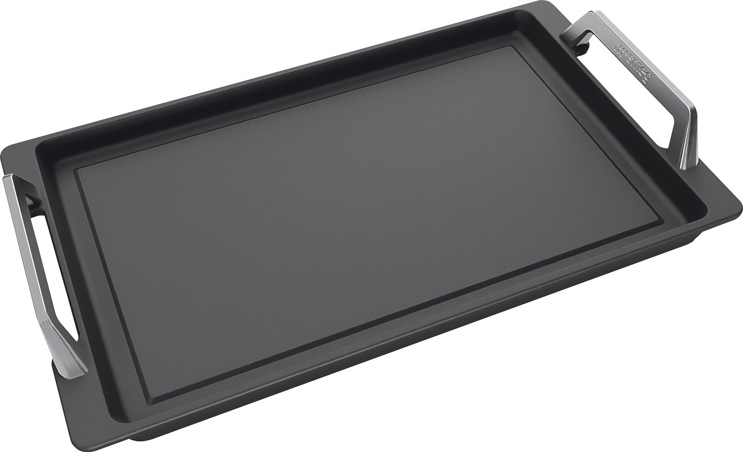 Smeg TPKPLATE Universal Teppanyaki Grill Plate - Black