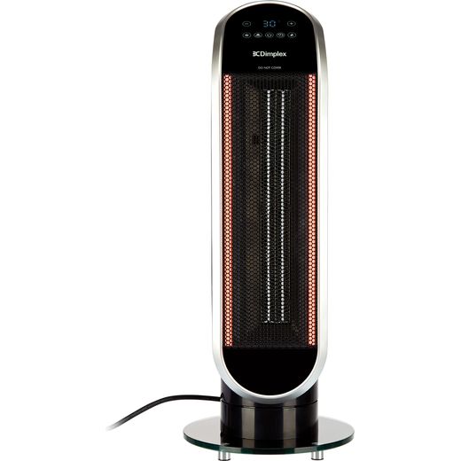 Dimplex MaxAir MAXAIR25B Ceramic Fan Heater With Remote Control 2500W - Black