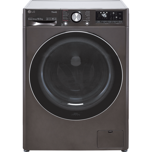 F6V1010BTSE LG Washing Machine Steel Black