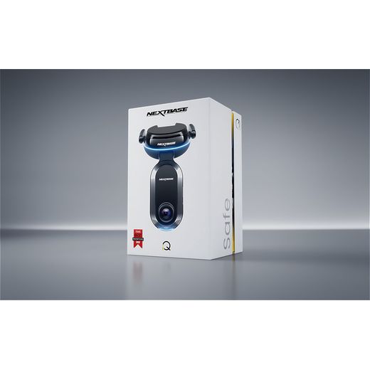 Nextbase iQ 4K Smart 4K Ultra HD Dash Cam - Black - Box on table shot