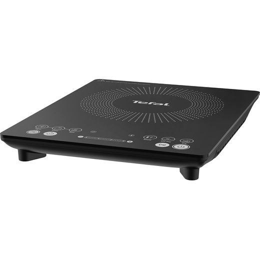 Tefal IH2108G1 Induction Hob - Black - Low perspective