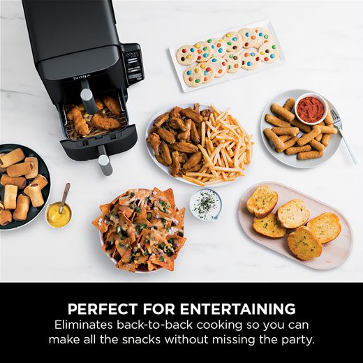 Ninja Double Stack XL SL300UK - Grey - Annotation - Perfect for entertaining