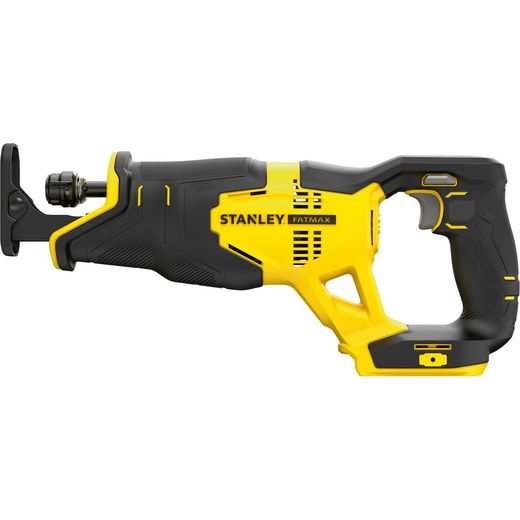 Stanley Fatmax V20 Reciprocating Saw - Black / Yellow - Side shot
