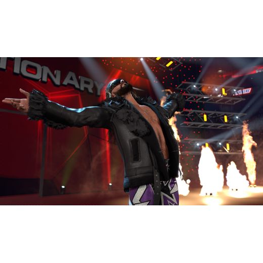 PlayStation 5 Slim 1TB with WWE 2K26 - White - In game play