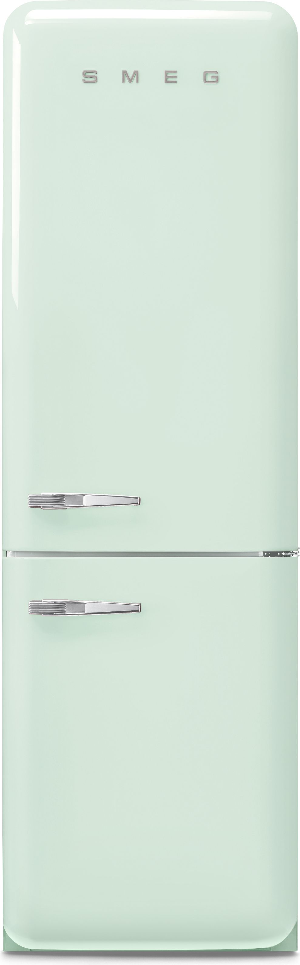 Smeg FAB32RPG6UK Fridge Freezer - Pastel Green - 331L Total Capacity - C Energy Rated