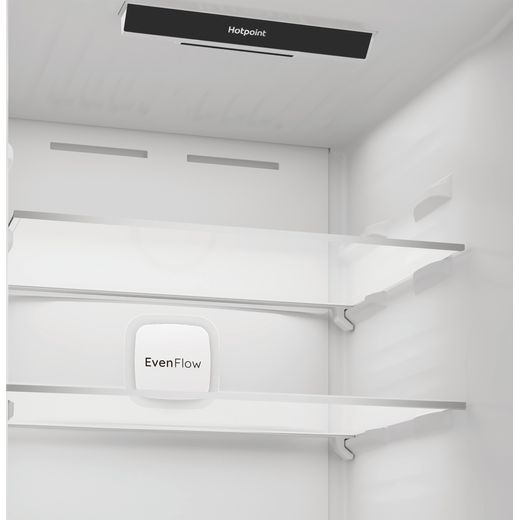 Hotpoint HPKF 6353 XBR4UK 192cm High 50/50 No Frost Fridge Freezer - Dark Inox - Close up shot