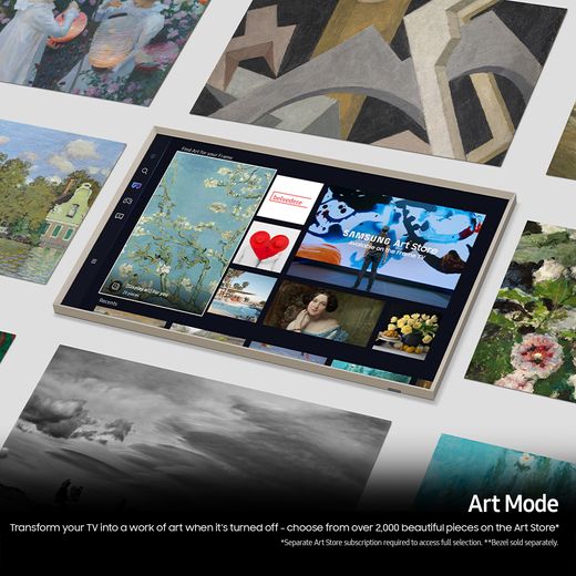 Samsung The Frame 32" 1080p Full HD QLED The Frame Smart TV [2023] - Annotation - Art board