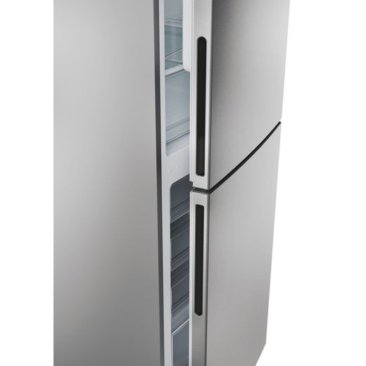 Hoover Fridge Freezer - Silver - Close up handle shot
