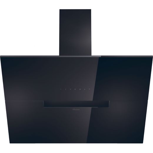 Haier HADG9CBS4BWIFI Wifi Connected 90cm Chimney Cooker Hood - Black - Front shot