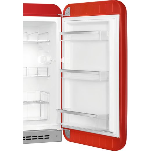 Smeg Right Hand Hinge Home Bar FAB10HRRD5 Fridge - Red