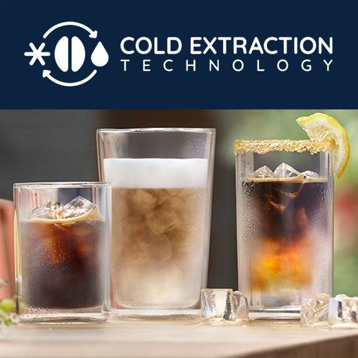 De'Longhi Eletta Explore ECAM450.86.T Bean to Cup Coffee Machine - Black - Annotation - Cold Extraction Technology