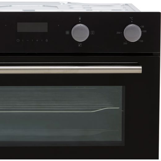 Hisense Built Under Electric Double Oven - Black - Control panel