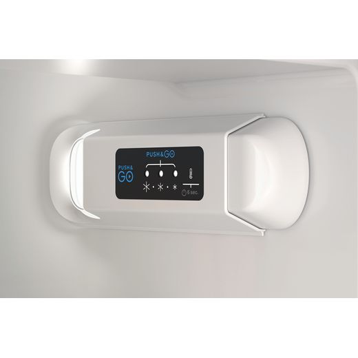 Indesit Integrated Fridge Freezer - White - Control panel shot 