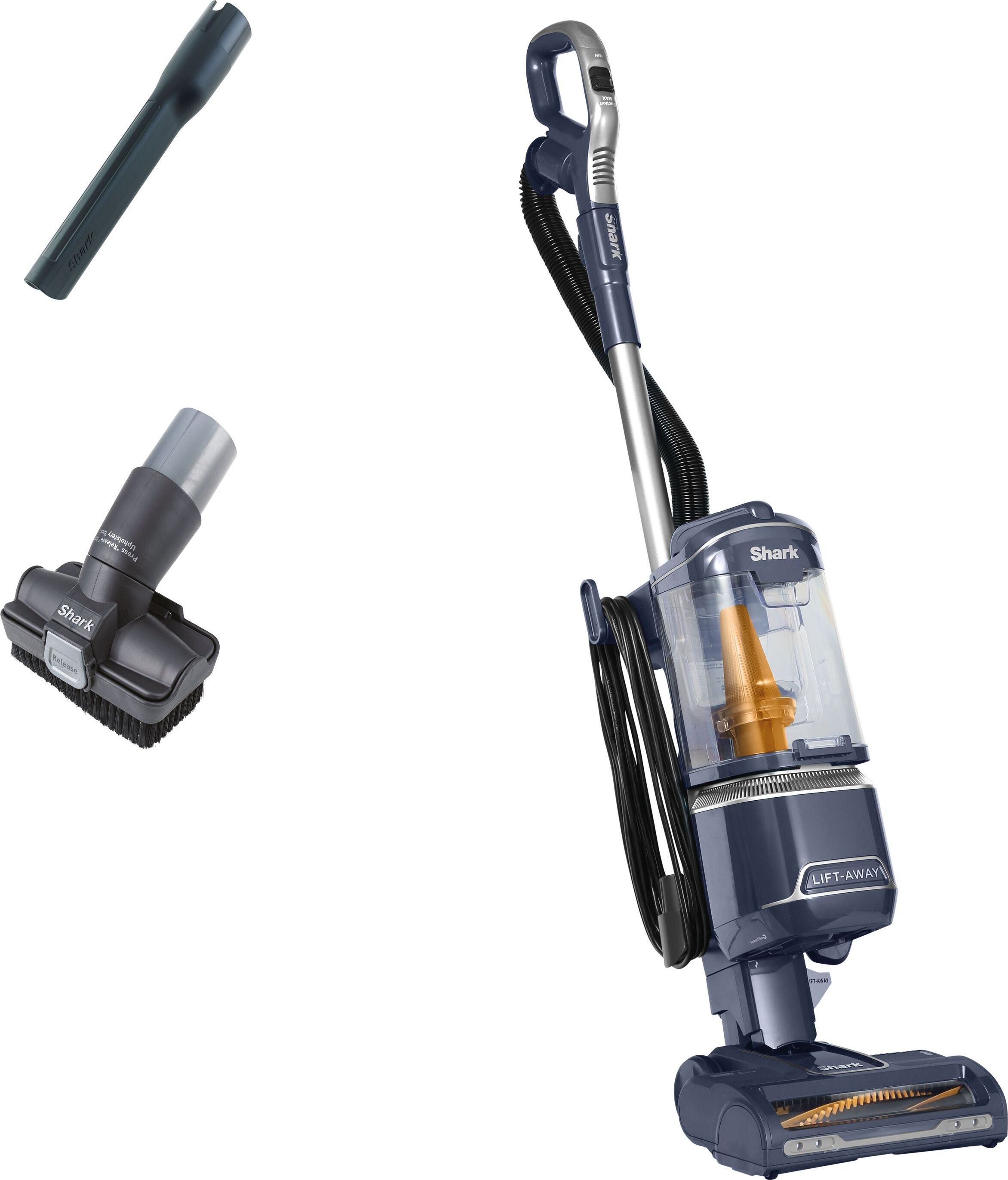Shark NZ691UK Upright Vacuum Cleaner - Grey - HEPA Filter