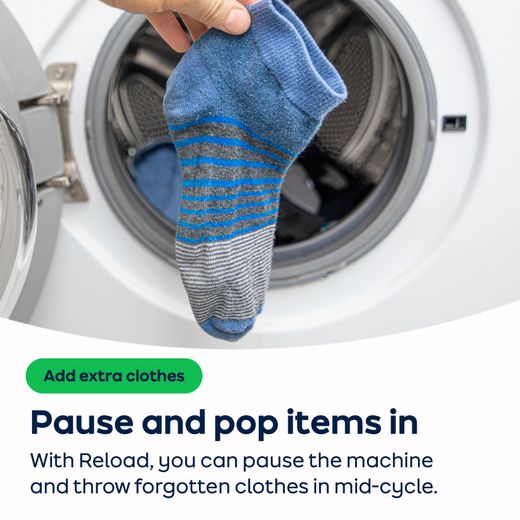 Siemens IQ-500 WK14D490GB Integrated 8Kg / 5Kg Washer Dryer with 1400 rpm - White - AO Annotation - Reload