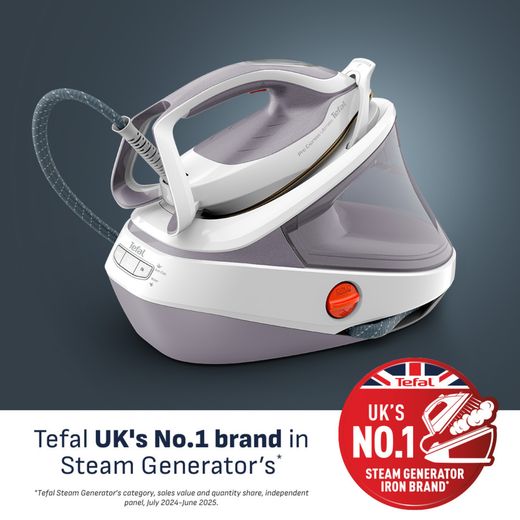 Tefal Pro Express Ultimate II Steam Generator Iron - Grey - Annotation - uk number 1 shot