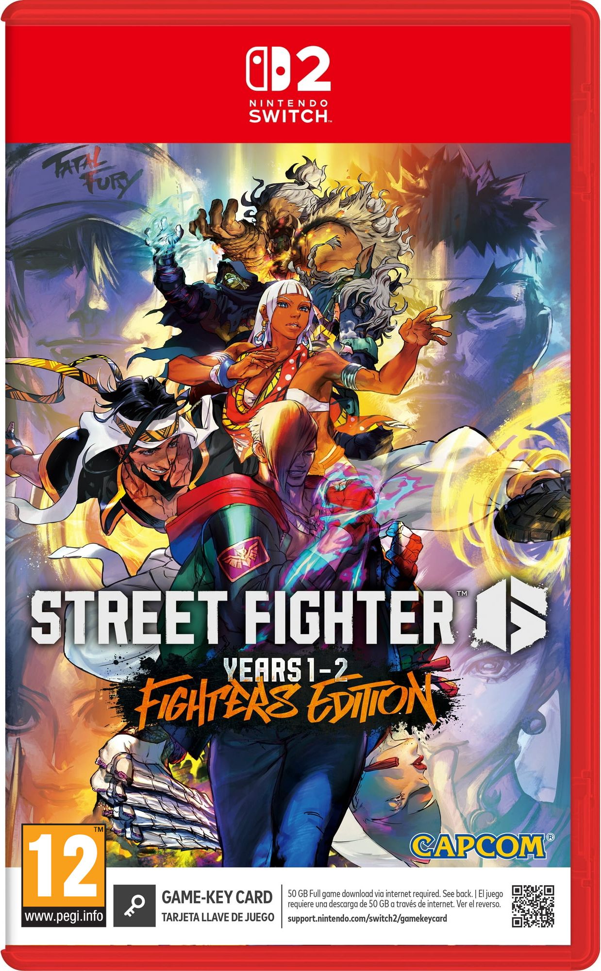 Image of Street Fighter 6: Year 1-2 Fighters Edition for Nintendo Switch 2, White
