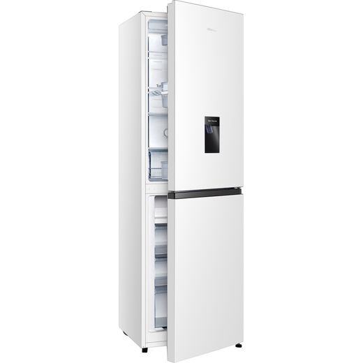 Hisense 50/50 Frost Free Fridge Freezer - White - Right perspective shot