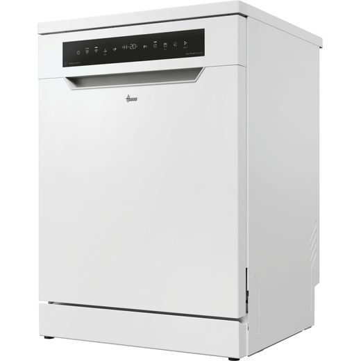 Hoover H-DISH 500 Standard Dishwasher - White - Left perpsective shot