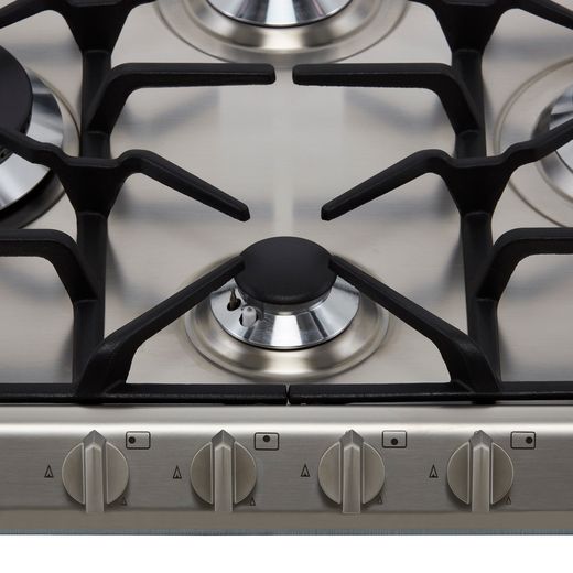 Smeg Cucina SR60GHS 60cm Gas Hob - Stainless Steel - Control panel