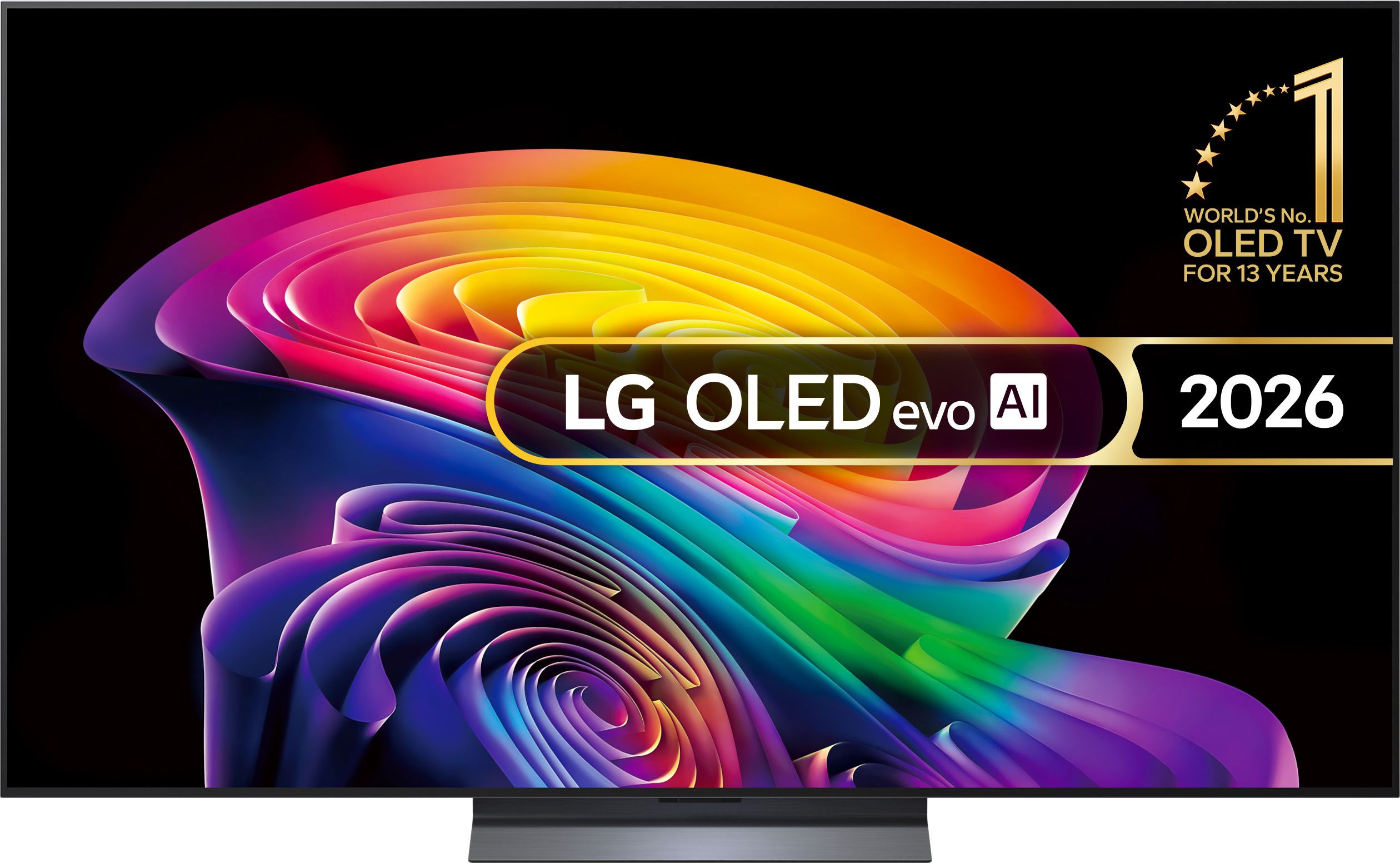 LG evo AI C6 65" 4K Ultra HD OLED Smart TV [2026] OLED65C65LA Silver
