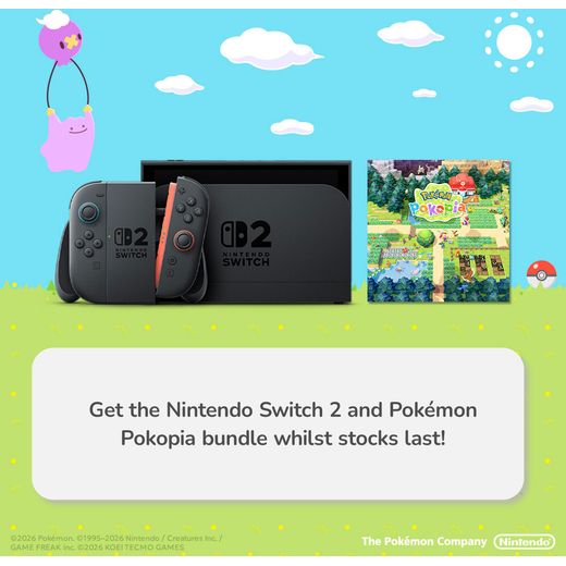 Nintendo Switch 2 with SWITCH 2 CONSOLE & POKOPIA - Black - Annotation - bundle