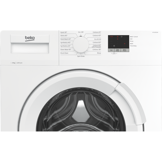 Lavadora BEKO 8Kg 85x60 blanca, mod. B3WFU58415W1 (tara) - Outlet  Electrodomestics