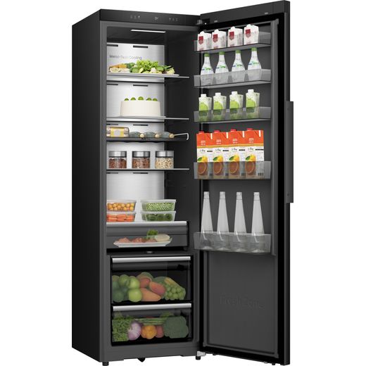 Hisense RL5K370GSFC Fridge - Stainless Steel - Right perspective shot