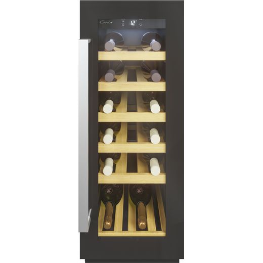 Candy CCVB30UK/1 Built In Wine Cooler - Black - F Rated