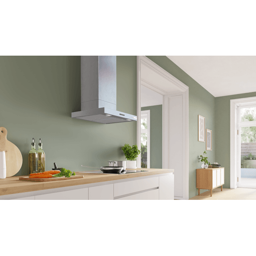 Bosch 60cm Cooker Hood - Silver - Cooker hood in kitchen