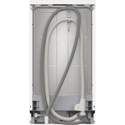 Siemens Slimline Dishwasher - White - Back shot