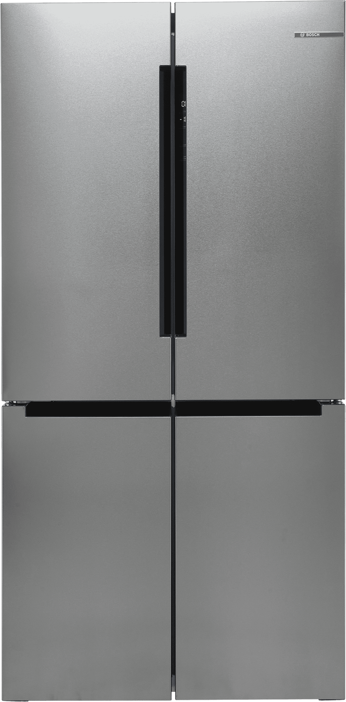 Bosch Series 4 KFN96APEAG Frost Free American Fridge Freezer - Stainless Steel Effect - E Rated, Stainless Steel