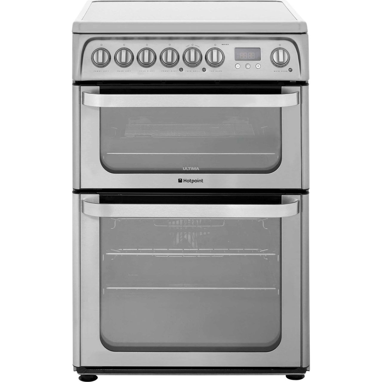 Hui611x Ss Hotpoint Electric Cooker With Grill Ao Com
