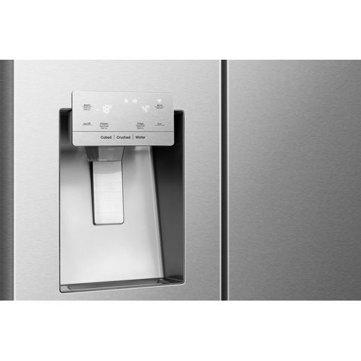Hisense American Fridge Freezer - Stainless Steel - Water dispenser