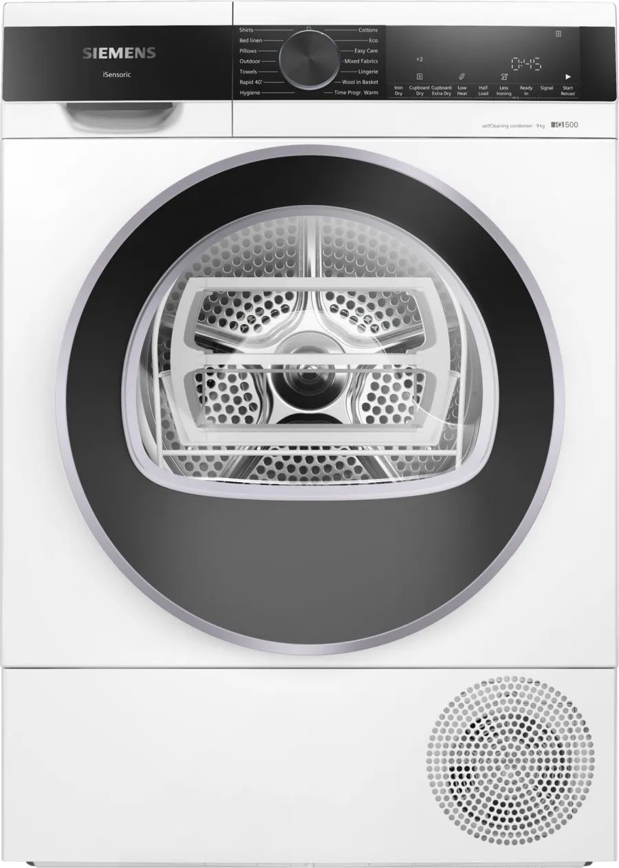 Siemens iQ500 Heat Pump Tumble Dryer 9kg White