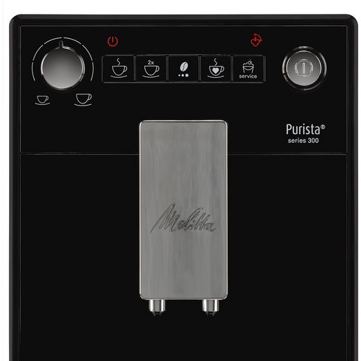 Melitta Purista Black F230-102 6766034 Bean to Cup Coffee Machine - Black