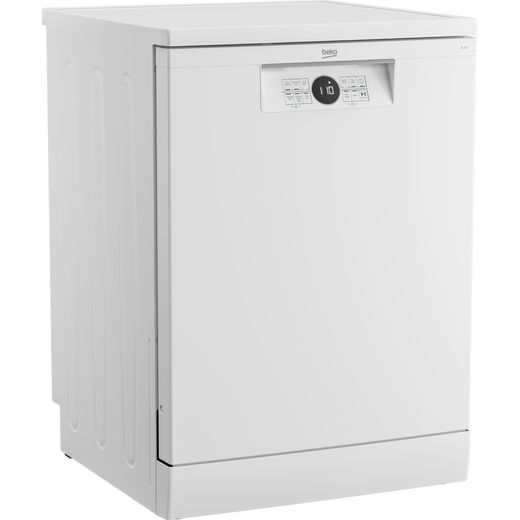 Beko Standard Dishwasher - White - Right perspective