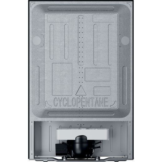 Hoover HONLQ2S58EBK 85cm High Small Fridge - Black  - Back shot