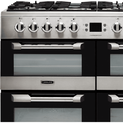 Leisure Cuisinemaster 100cm Dual Fuel Range Cooker - Stainless Steel