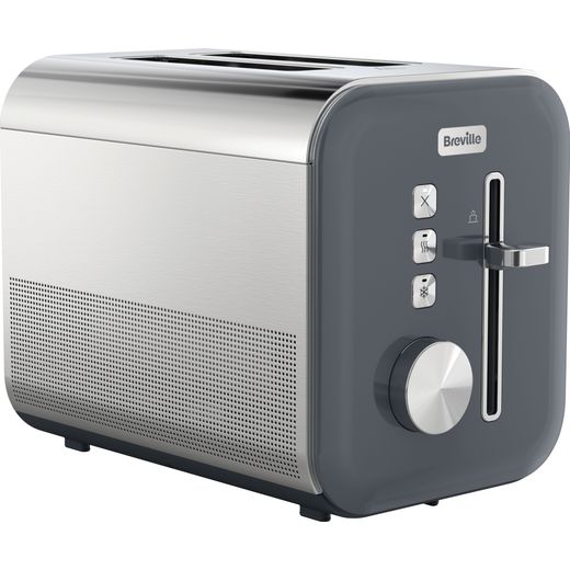 Breville High Gloss VTT968 2 Slice Toaster - Grey