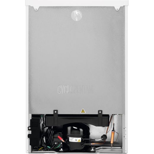 AEG OT5OR141DW 84cm Fridge - White - back shot