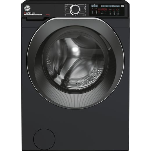 Hoover H-WASH 500 HW610AMBCB/1 Wifi Connected 10Kg Washing Machine with 1600 rpm - Black - A Rated