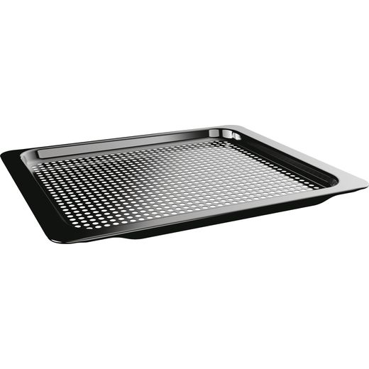 Hoover Built In Electric Single Oven - Black - Left tray perspective shot 