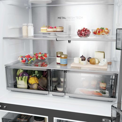 Haier 34006238 side-by-side refrigerator Freestanding 706 L Silver_8