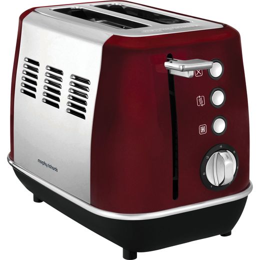 Morphy Richards Evoke 224408 2 Slice Toaster - Red