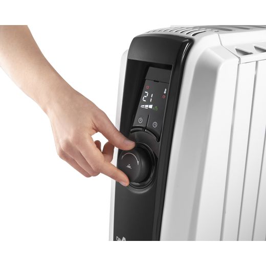 De'Longhi Dragon 4 Pro Oil Filled Radiator 2500W - White